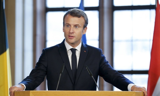 Macron apeluje w Niemczech o koalicję dobrej woli na rzecz Europy
