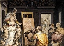 Giorgio VasariŚw. Łukasz malujący Madonnę fresk, ok. 1565kościół Santissima Annunziata, Florencja