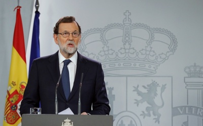 Premier Hiszpanii odrzuca możliwość negocjacji ws. Katalonii