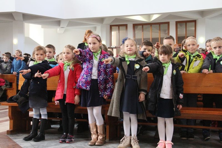 Ślubowanie w Szkole Podstawowej im. św. Wincentego Pallottiego 