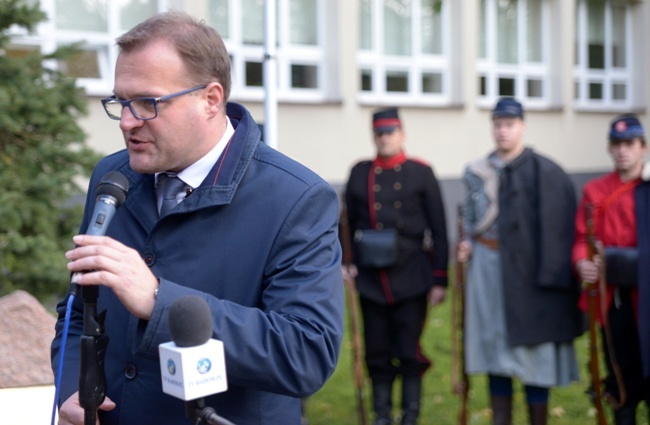 Kamień upamiętnienia powstańców styczniowych