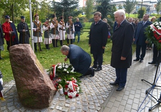 Kamień upamiętnienia powstańców styczniowych