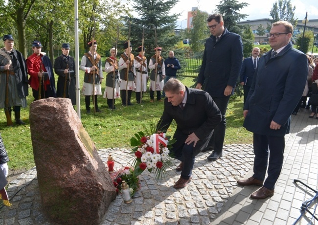 Kamień upamiętnienia powstańców styczniowych