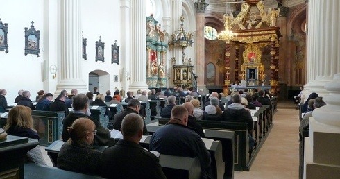 Msza trydencka w Skrzatuszu