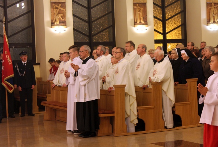 Poświęcenie kościoła w Lisowie 