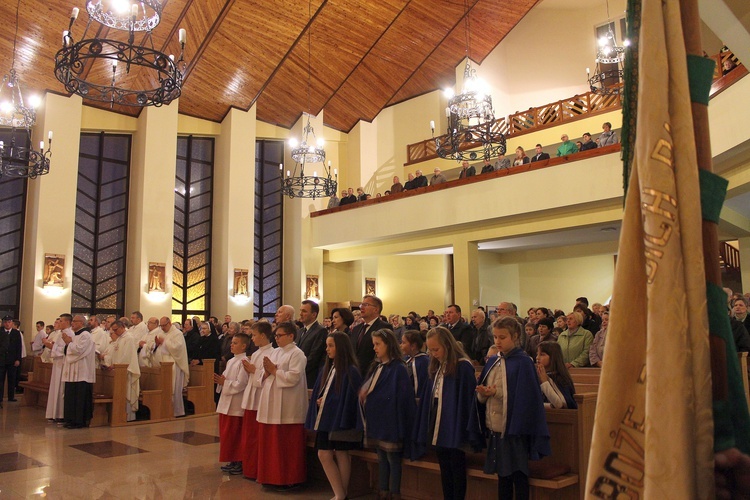 Poświęcenie kościoła w Lisowie 