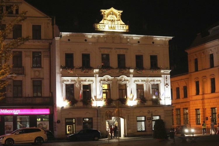 Poświęcenie figury MB Fatimskiej u św. Marii Magdaleny w Cieszynie