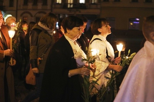 Poświęcenie figury MB Fatimskiej u św. Marii Magdaleny w Cieszynie