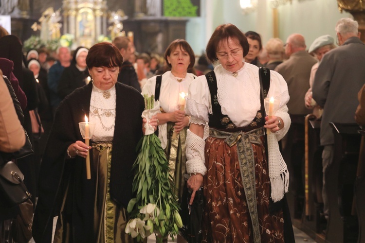 Poświęcenie figury MB Fatimskiej u św. Marii Magdaleny w Cieszynie