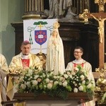 Poświęcenie figury MB Fatimskiej u św. Marii Magdaleny w Cieszynie