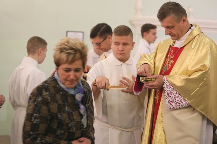 Poświęcenie figury MB Fatimskiej u św. Marii Magdaleny w Cieszynie