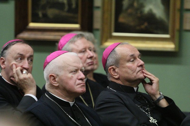 Polscy biskupi na lubelskim zamku