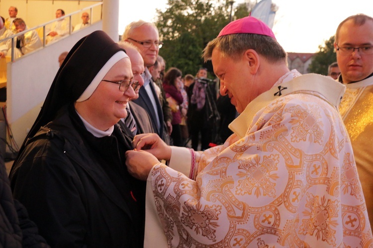 Dojście i Msza św. w Trzebnicy