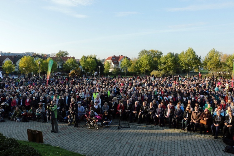 Dojście i Msza św. w Trzebnicy