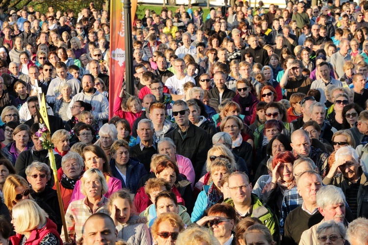 Dojście i Msza św. w Trzebnicy