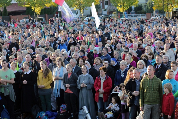 Dojście i Msza św. w Trzebnicy