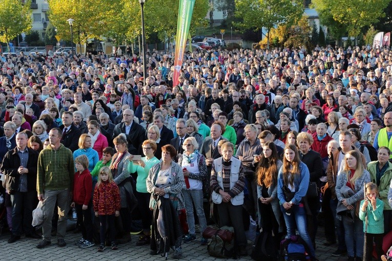 Dojście i Msza św. w Trzebnicy