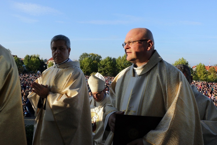 Dojście i Msza św. w Trzebnicy