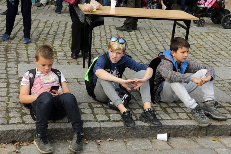 Dojście i Msza św. w Trzebnicy