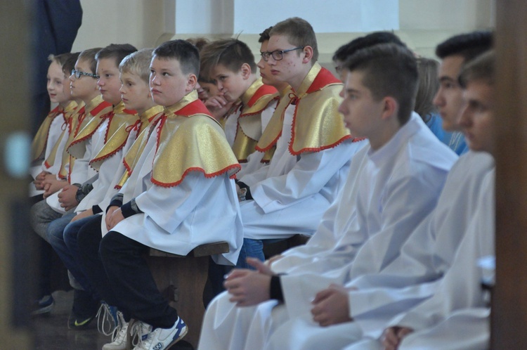 Święci Jan Paweł II i Maksymilian Kolbe w Muszynie