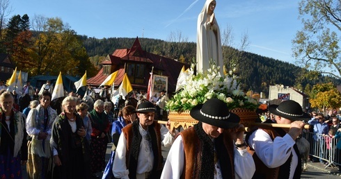 Matka Boska Fatimska na Krupówkach 