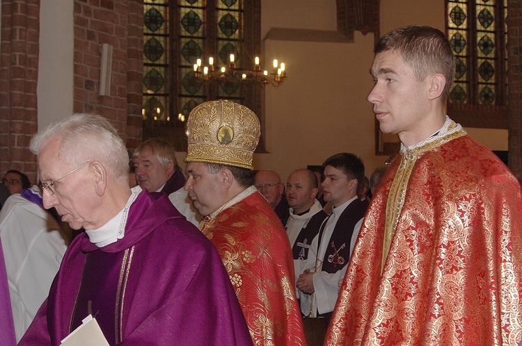 Pożegnanie w katedrze koszalińskiej