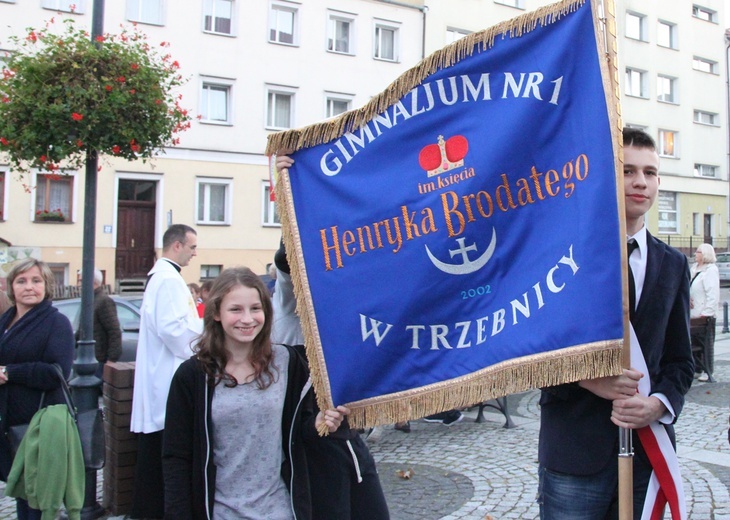 Z pielgrzymką trzebniczan do św. Jadwigi