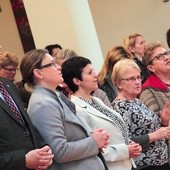Spotkanie członków PZS w auli seminarium rozpoczęło się modlitwą.