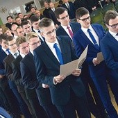 Alumni I roku jako studenci KUL złożyli uroczyste ślubowanie.