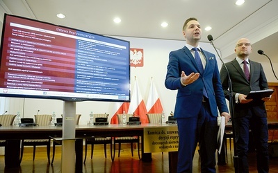 Wiceminister Patryk Jaki przedstawił założenia nowej ustawy reprywatyzacyjnej.