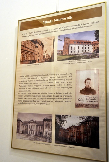 Wystawa o bł. Honoracie Koźmińskim w Pułtusku
