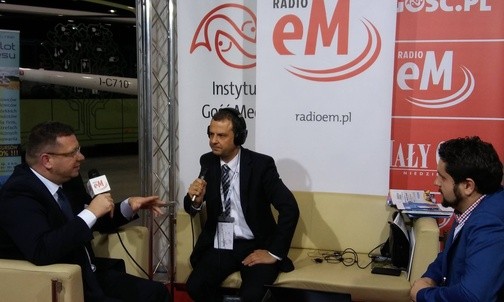 Minister Michał Wójcik w rozmowie z Sylwestrem Strzałkowskim (EKMiŚP)
