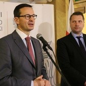 Konferencja prasowa z udziałem ministra Mateusza Morawieckiego i wojewody lubelskiego