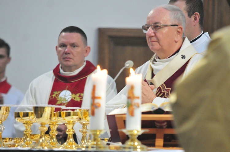 Poświęcenie nowego koscioła w Chełmie