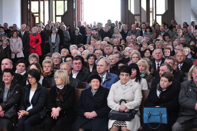 Poświęcenie nowego koscioła w Chełmie