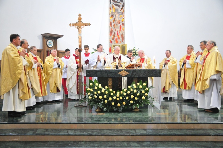 Poświęcenie nowego koscioła w Chełmie