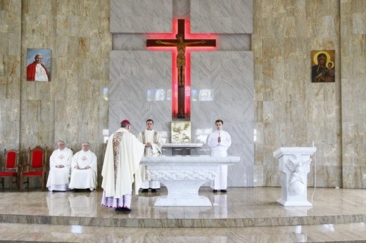 Poświęcenie kościoła w Kośmidrach