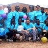 Wolontariusze VIDES ze swoimi senegalskimi przyjaciółmi