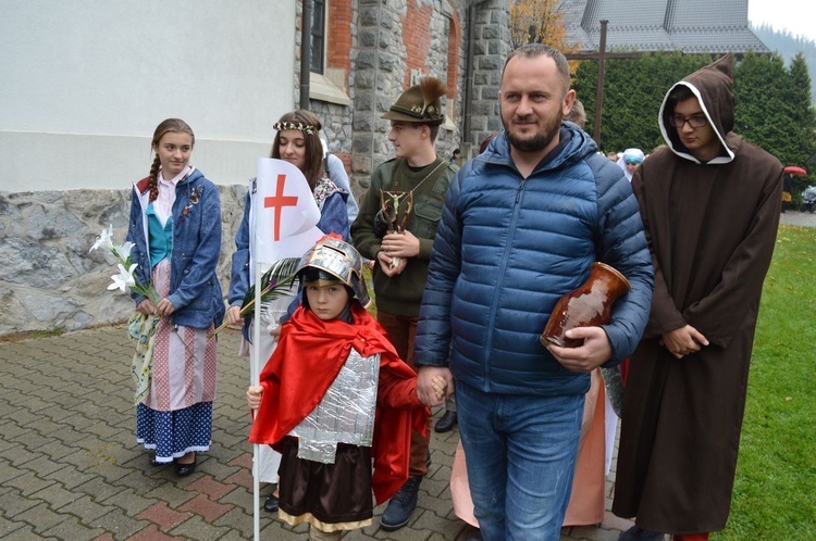 Korowód świętych w Poroninie 