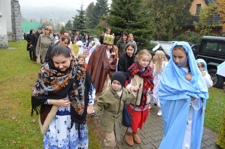 Korowód świętych w Poroninie 