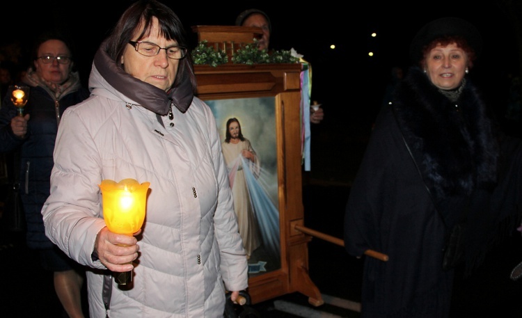 Powitanie w parafii św. Jana Chrzciciela w Mińsku