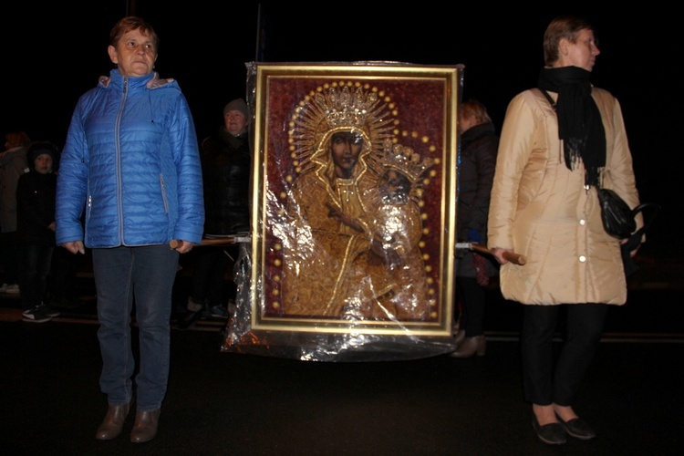 Powitanie w parafii św. Jana Chrzciciela w Mińsku