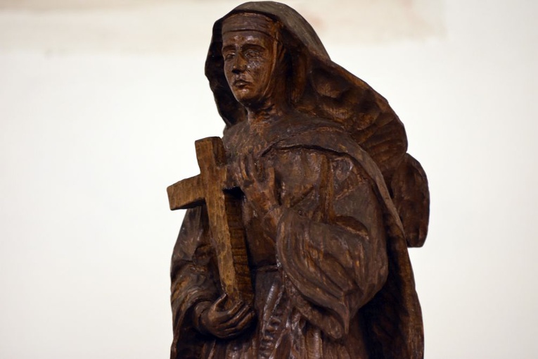 Przygotowanie i poświęcenie witraża, kraty i odnowionej figury