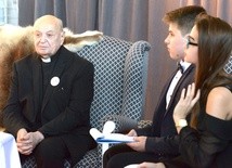 Spotkanie z poetą ks. Bonifacym Miązkiem