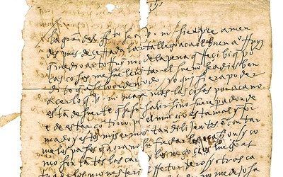 Ten list św. Teresy z Ávili przez prawie pięć wieków spoczywał w prywatnym archiwum pewnej hiszpańskiej rodziny.