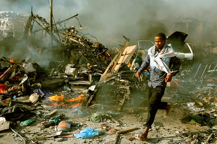 15 października miał miejsce najkrwawszy zamach terrorystyczny w historii Somalii.