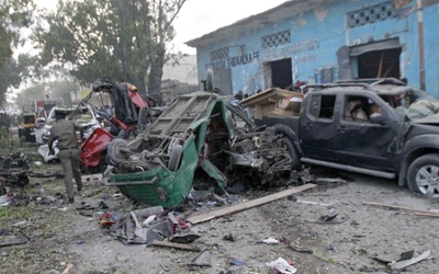 Atak islamistów w Mogadiszu