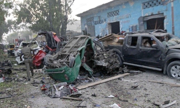 Atak islamistów w Mogadiszu