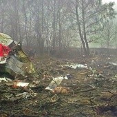 Podkomisja smoleńska: Lewe skrzydło Tu-154 M zniszczone w wyniku eksplozji wewnętrznej