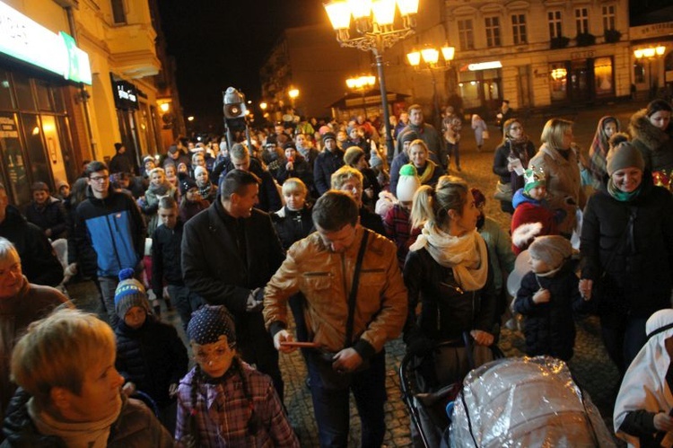 ​"Marsz świętych ze Świętymi" w Świebodzinie